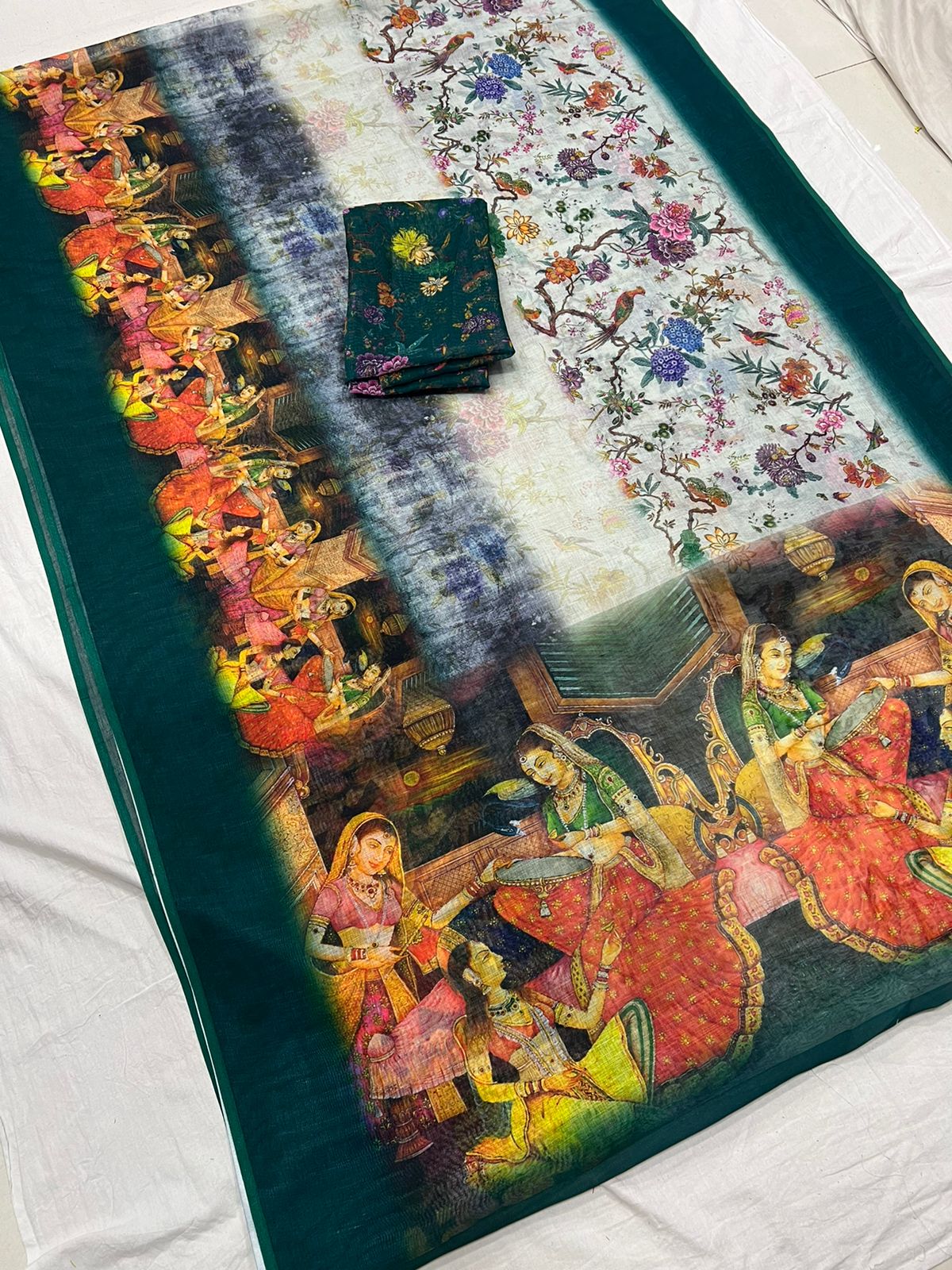 VK 4093 Navaratri Special Printed Sarees Catalog